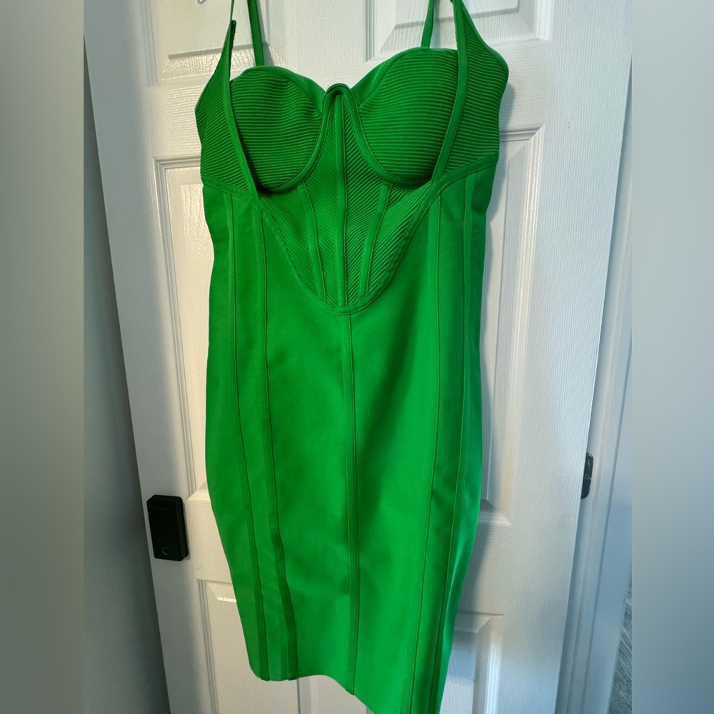 Fashionova Bodycon dress green